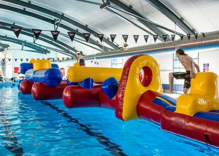 Mission inflatable Thredbo leisure centre