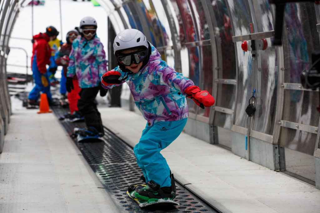 Thredbo snow runner beginner skiing snowboarding