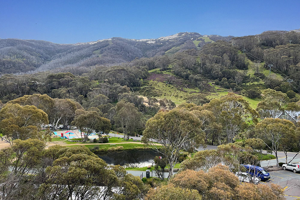 View from Boali Lodge balcony