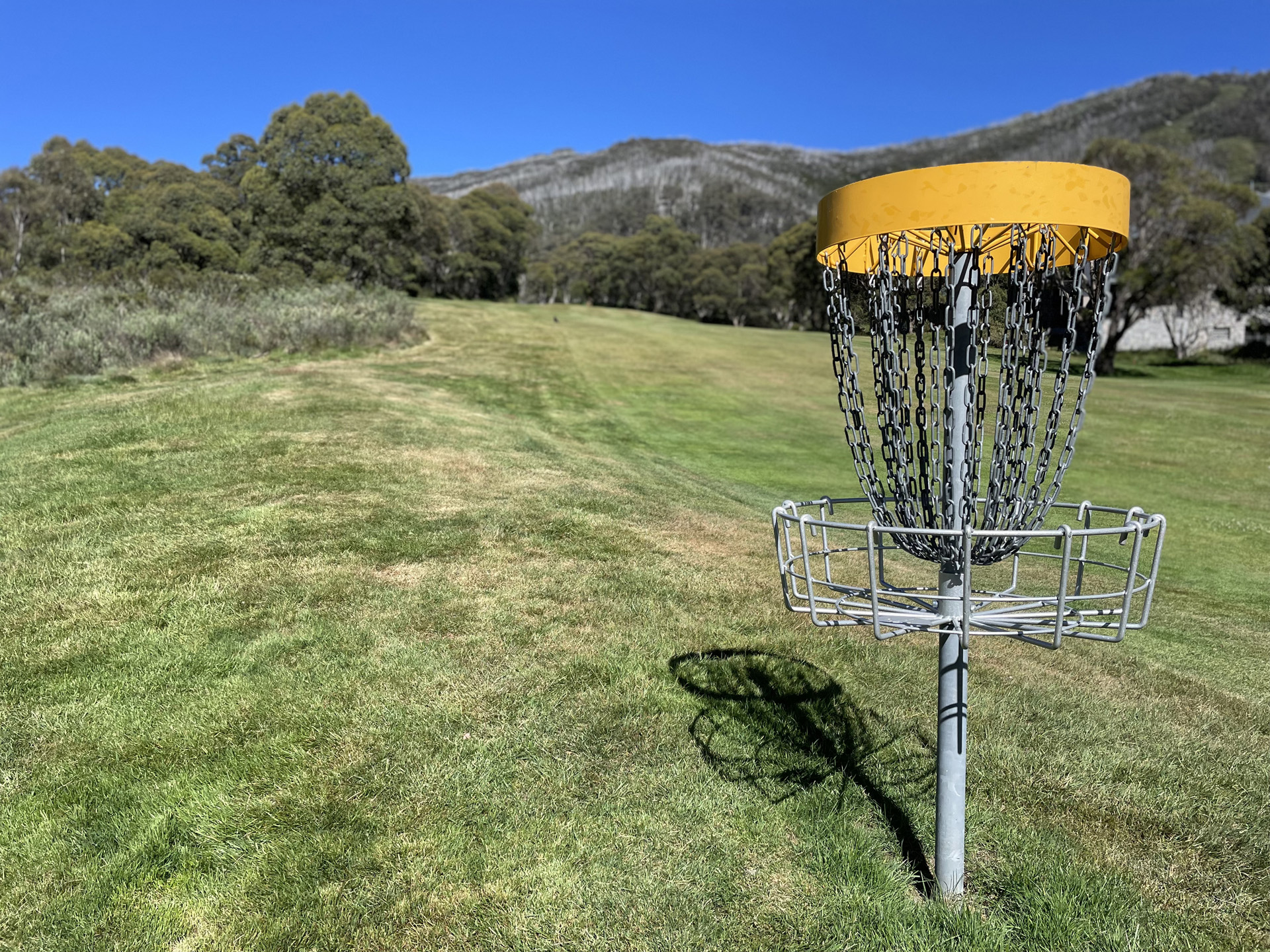 Explore the Snowies&#8230;Playing Disc Golf, Boali Lodge